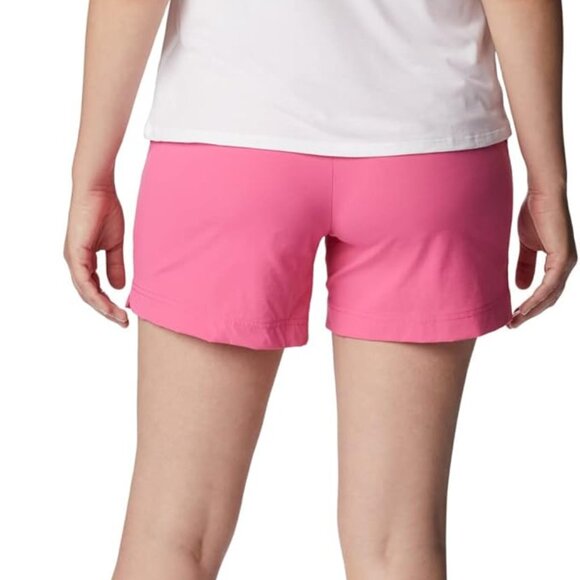 Columbia Women's Anytime Casual 7" Inseam Short, Wild Geranium, S New w/ Tags! - Picture 4 of 4